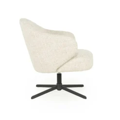 Draaifauteuil Connor - Beige - Loft24.nl