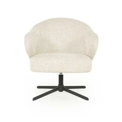 Draaifauteuil Connor - Beige - Loft24.nl