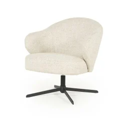 Draaifauteuil Connor - Beige - Loft24.nl