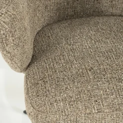 Draaifauteuil Connor - Bruin - Loft24.nl