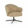 Draaifauteuil Connor - Mosterd - Loft24.nl
