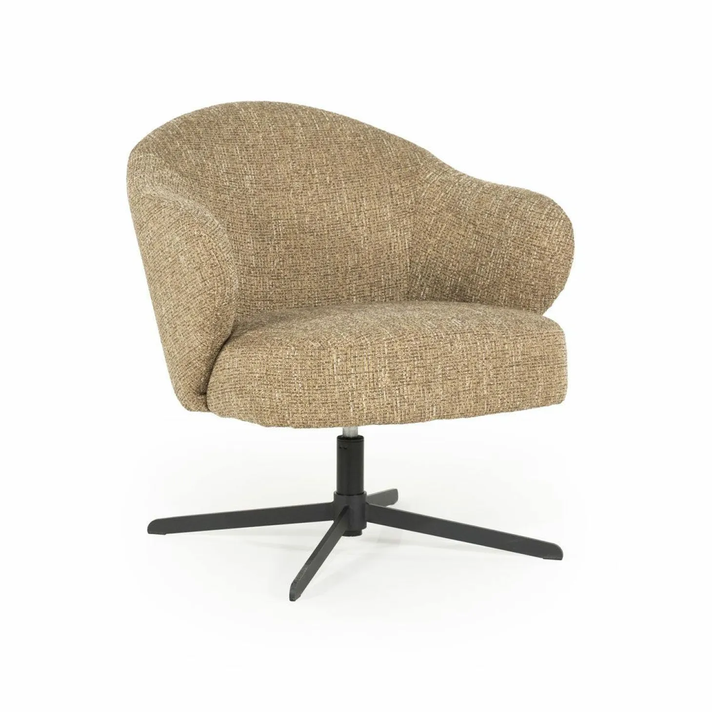 Draaifauteuil Connor - Mosterd - Loft24.nl