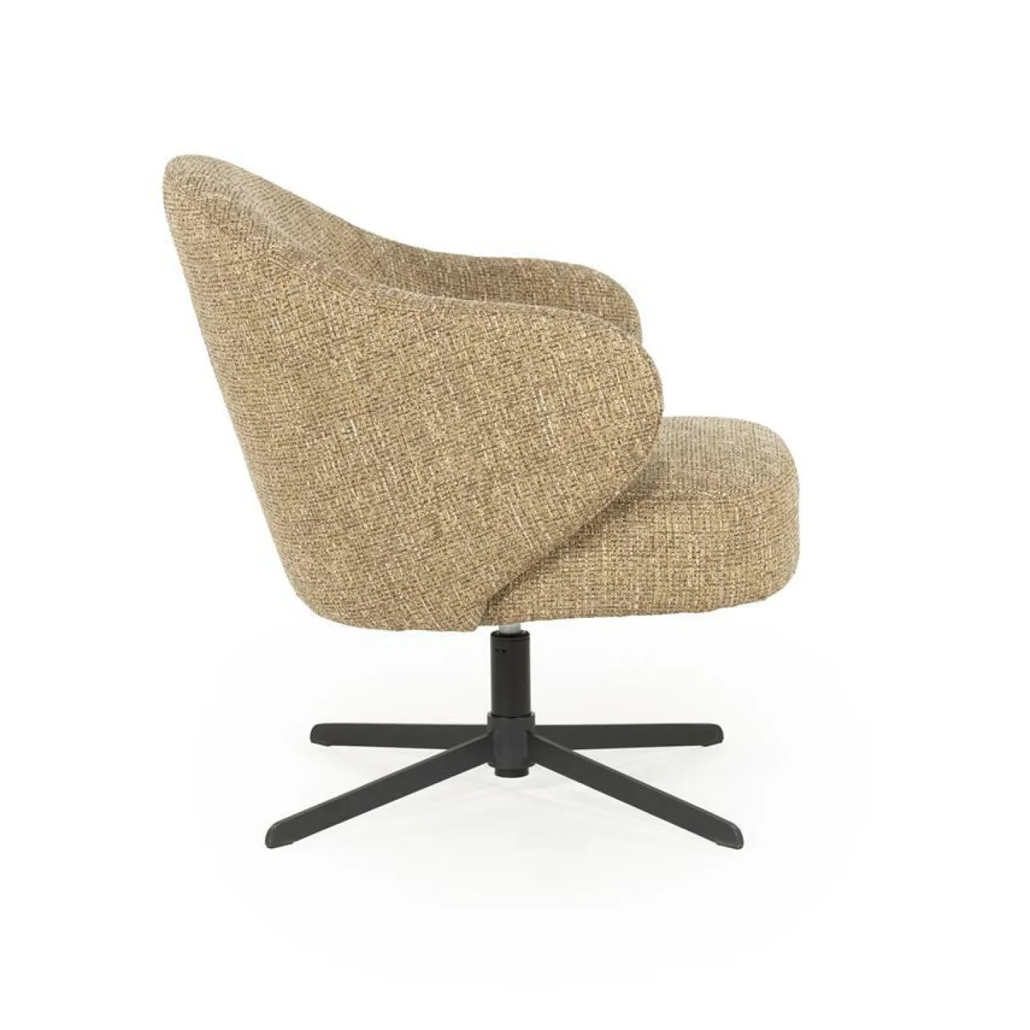 Draaifauteuil Connor - Mosterd - Loft24.nl