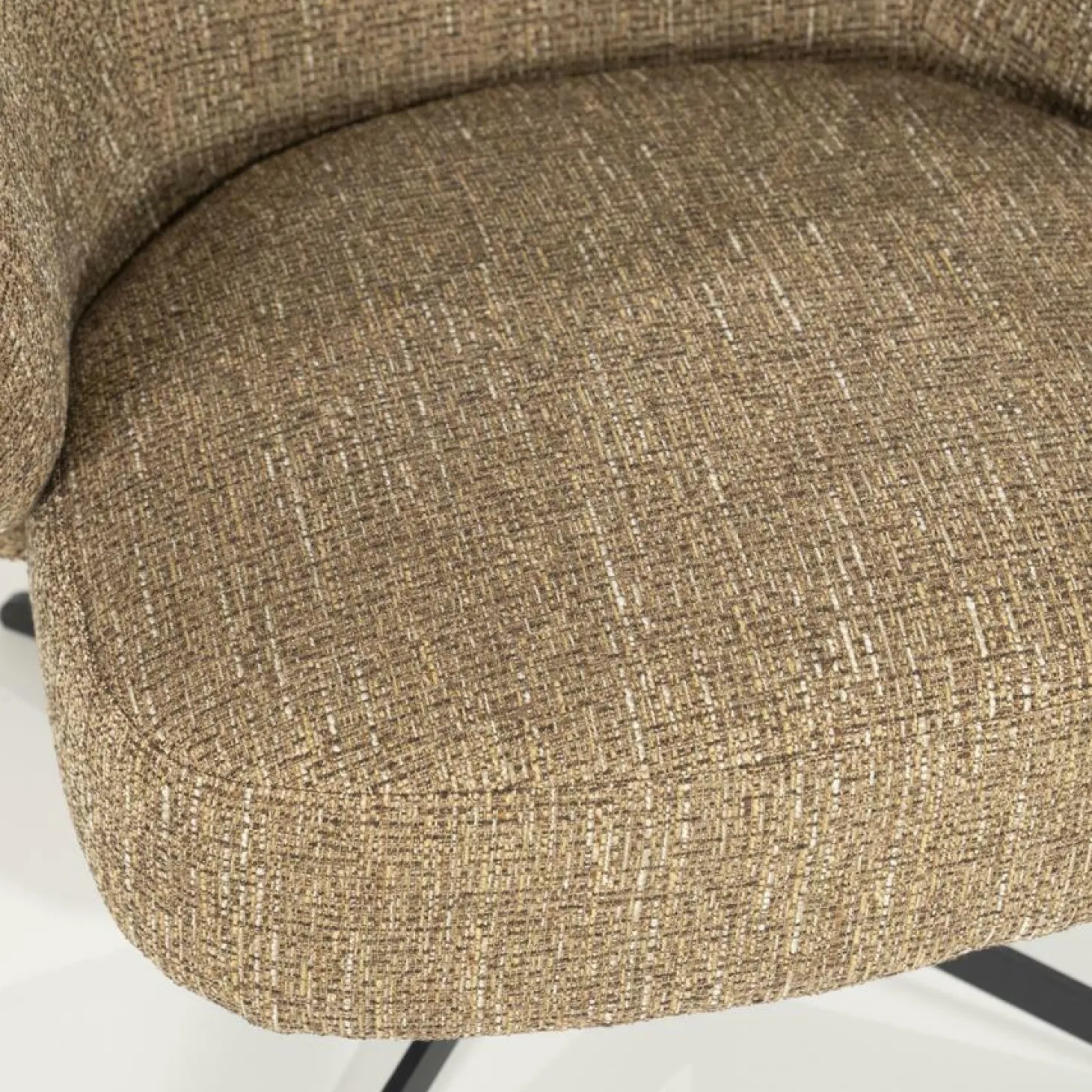 Draaifauteuil Connor - Mosterd - Loft24.nl