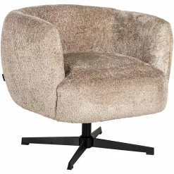 Draaifauteuil Estelle Sheep - Naturel - Loft24.nl
