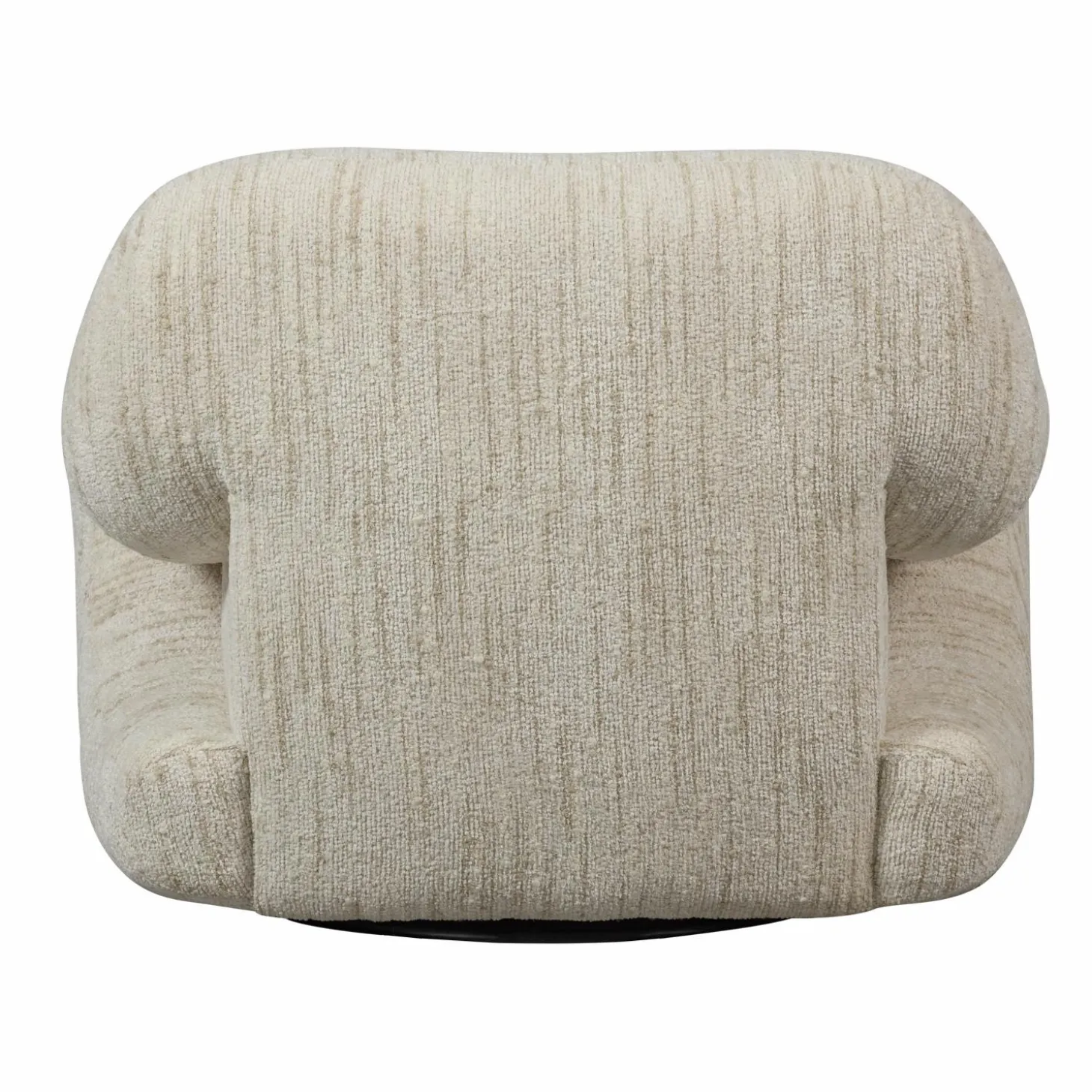 Draaifauteuil Folke Chenille - Naturel - Loft24.nl