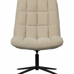 Draaifauteuil Job Bouclé - Zand - Loft24.nl