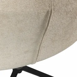 Draaifauteuil Job Bouclé - Zand - Loft24.nl