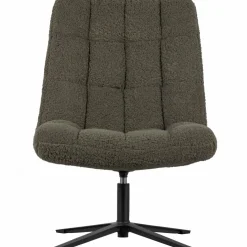 Draaifauteuil Job Teddy - Groen - Loft24.nl
