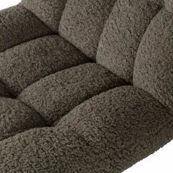 Draaifauteuil Job Teddy - Groen - Loft24.nl