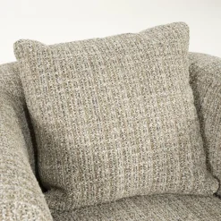 Draaifauteuil Jordan Grove Bouclé - Taupe - Loft24.nl