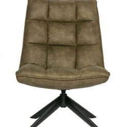 Draaifauteuil Jouke PU Leder - Groen - Loft24.nl