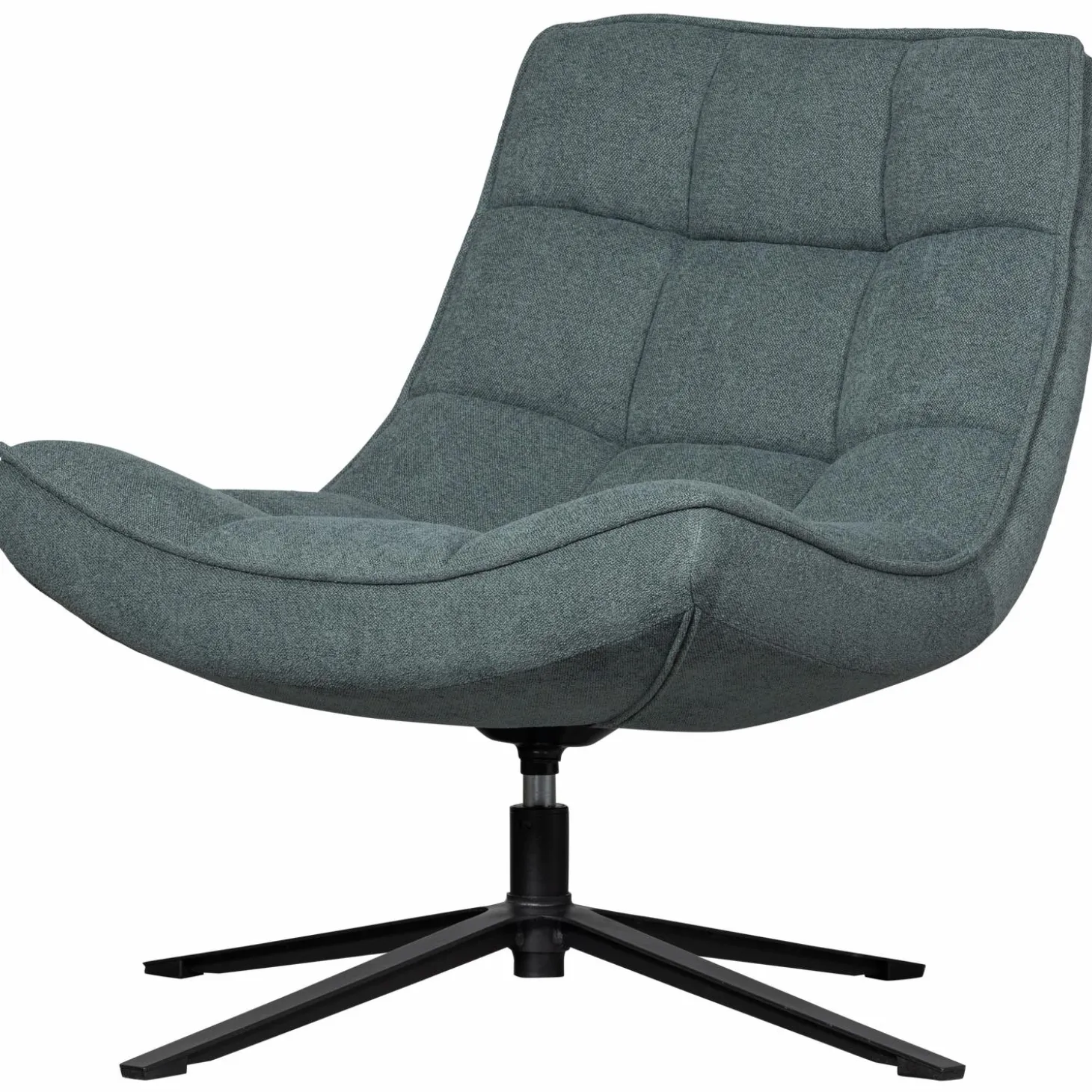 Draaifauteuil Maudi - Blauw - Loft24.nl