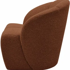 Draaifauteuil Mojo Bouclé - Roest - Loft24.nl