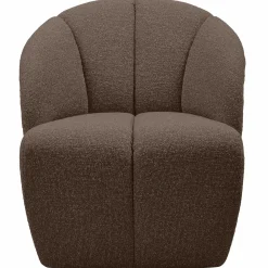 Draaifauteuil Mojo Bouclé - Bruin - Loft24.nl