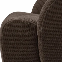 Draaifauteuil Mojo Geweven Rib - Bruin - Loft24.nl
