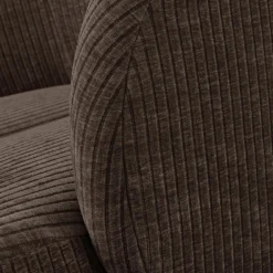 Draaifauteuil Mojo Geweven Rib - Bruin - Loft24.nl