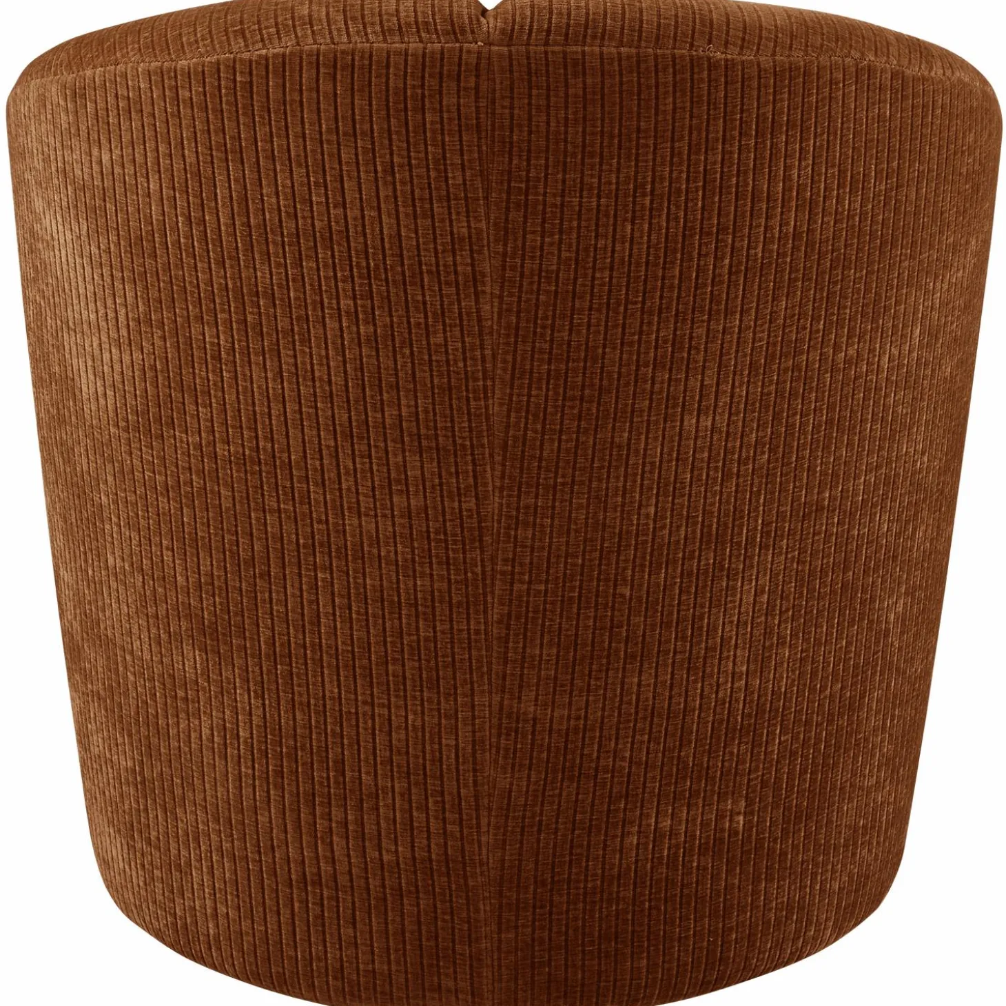 Draaifauteuil Mojo Geweven Rib - Roest - Loft24.nl