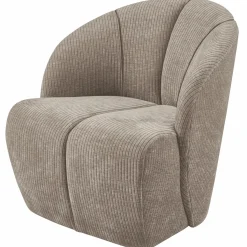 Draaifauteuil Mojo Geweven Rib - Zand - Loft24.nl