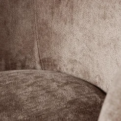 Draaifauteuil Popular Modulair Chenille - Taupe - Loft24.nl