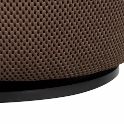 Draaifauteuil Serra Geweven - Espresso - Loft24.nl