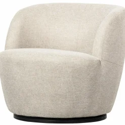 Draaifauteuil Serra Geweven - Off White - Loft24.nl