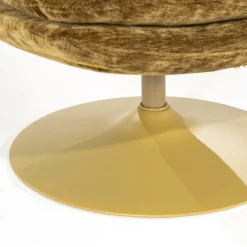 Draaifauteuil Tromba - Mosterd - Loft24.nl