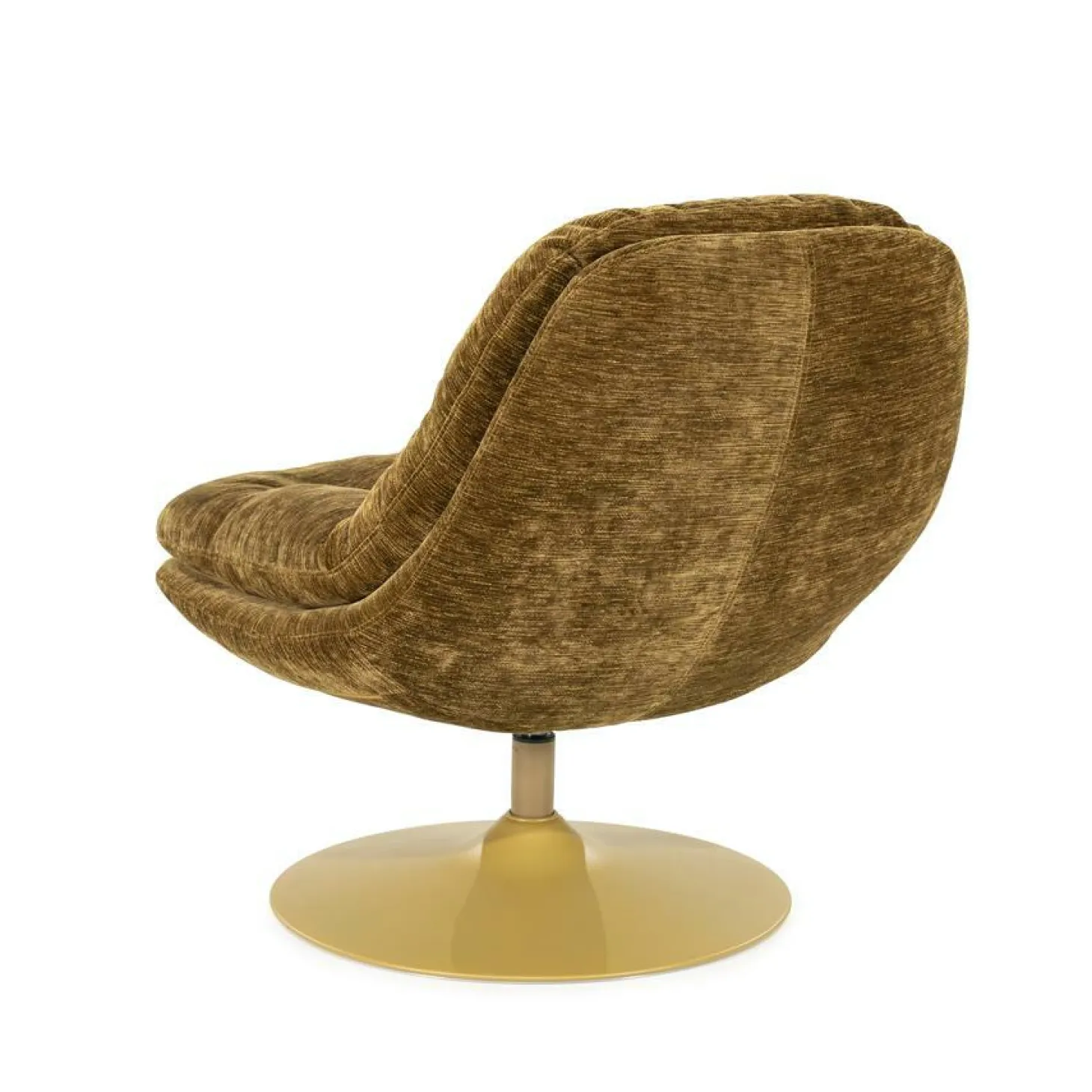 Draaifauteuil Tromba - Mosterd - Loft24.nl