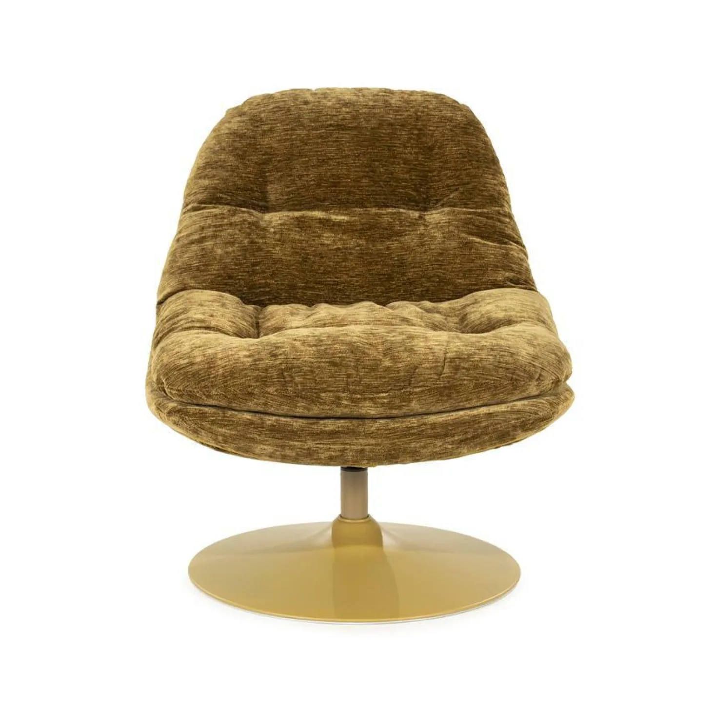 Draaifauteuil Tromba - Mosterd - Loft24.nl