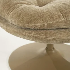 Draaifauteuil Tromba - Taupe - Loft24.nl