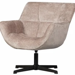 Draaifauteuil Wib Chenille - Taupe - Loft24.nl
