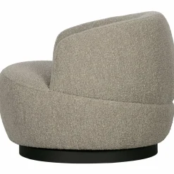 Draaifauteuil Woolly Bouclé - Naturel - Loft24.nl