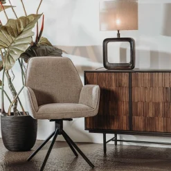 Dressoir Dimaro Sheesham en Mangohout - 175 cm - Loft24.nl