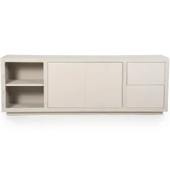 Dressoir Helsinki Eikenhout 200 cm - Taupe - Loft24.nl