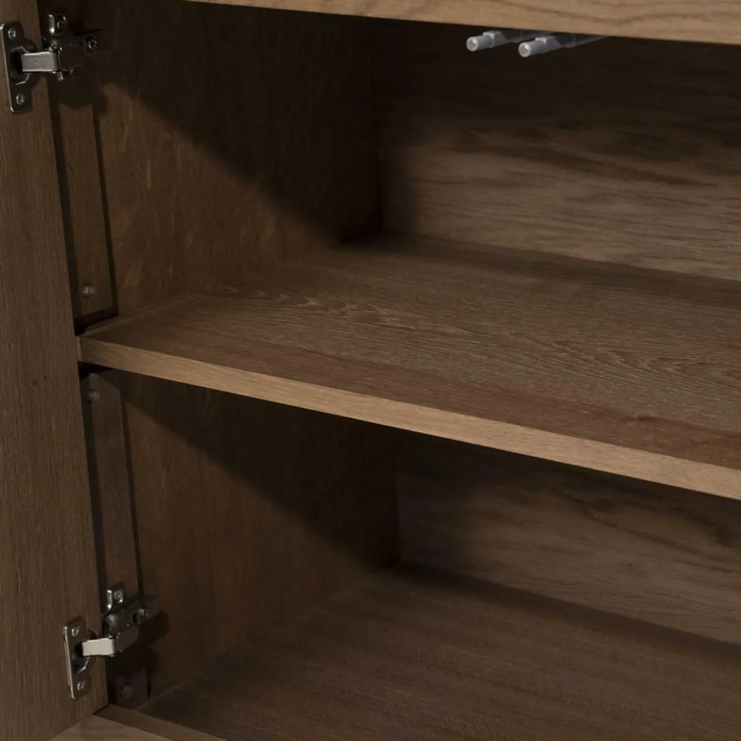 Dressoir Helsinki Eikenhout 200 cm - Lichtbruin - Loft24.nl