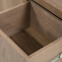 Dressoir Helsinki Eikenhout 200 cm - Lichtbruin - Loft24.nl