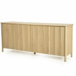 Dressoir Jake Eikenhout 183cm - Naturel - Loft24.nl
