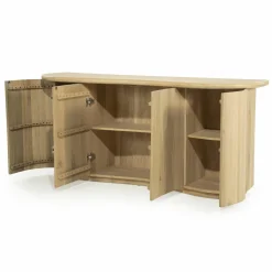 Dressoir Josh Eikenhout 180cm - Naturel - Loft24.nl