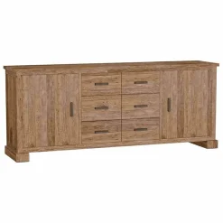 Dressoir Lorenzo met 2 deuren en 6 laden - Loft24.nl