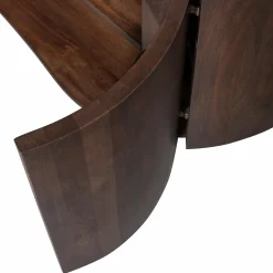 Dressoir Sense Mangohout, 160cm, kleur Walnoot - Loft24.nl