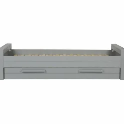 Eenpersoonsbed Dennis - Betongrijs - Loft24.nl