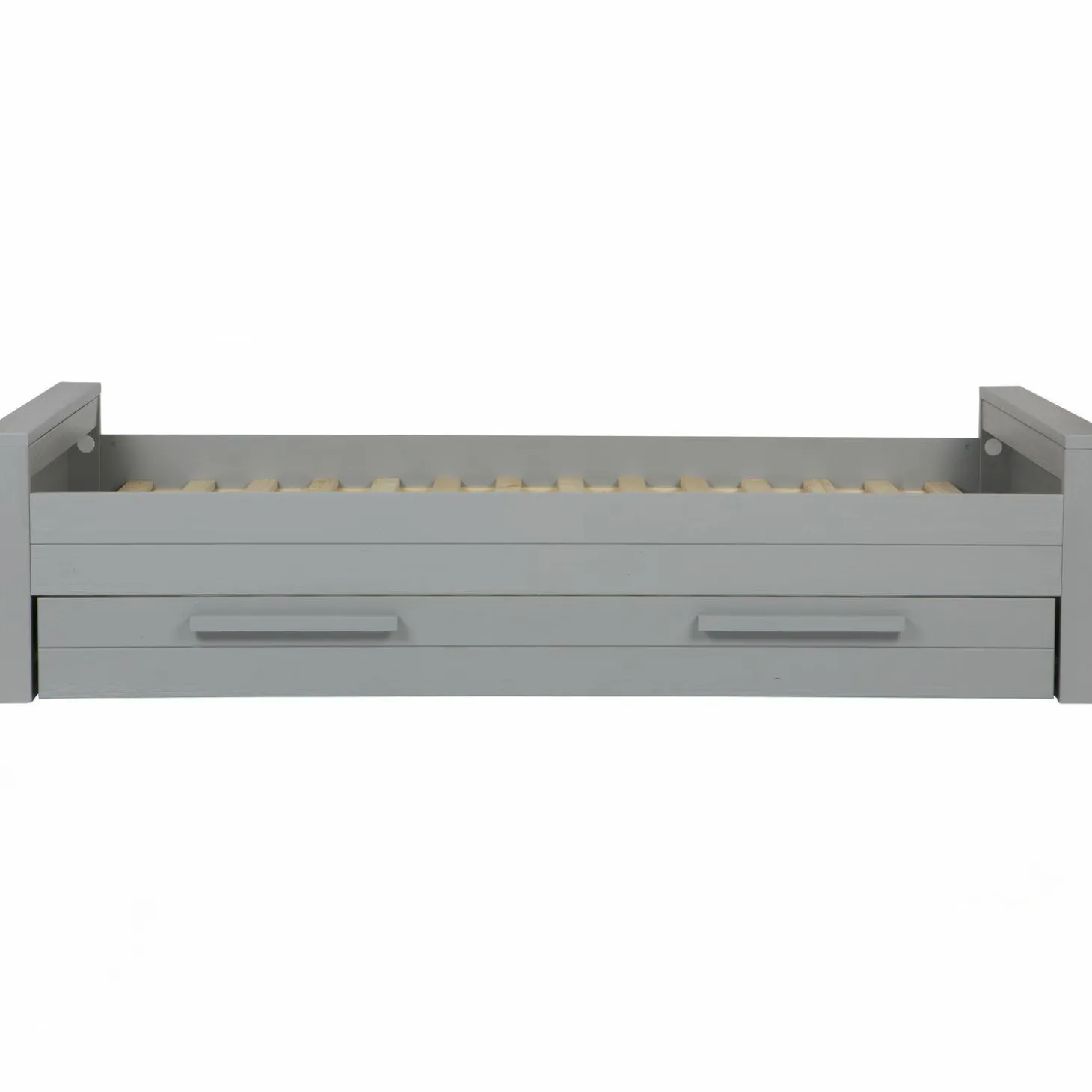 Eenpersoonsbed Dennis - Betongrijs - Loft24.nl