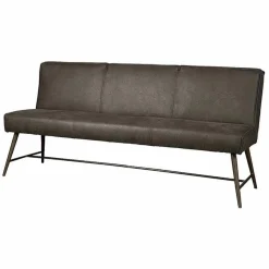 Eetkamerbank Belmonte 155 cm - Grijs - Loft24.nl