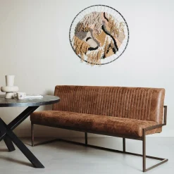 Eetkamerbank Ferro 135 cm - Lichtbruin - Loft24.nl