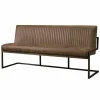 Eetkamerbank Ferro 185 cm - Lichtbruin - Loft24.nl