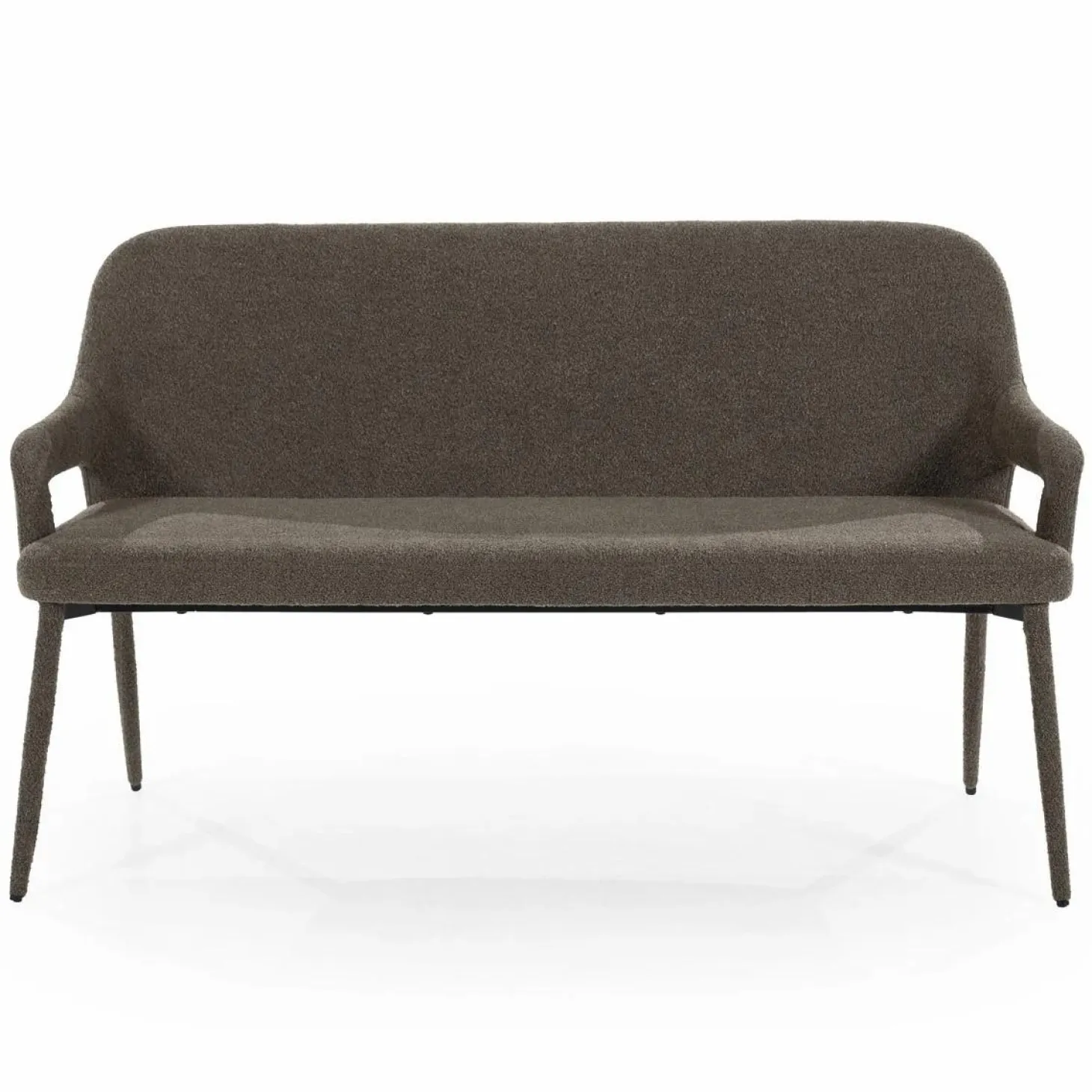 Eetkamerbank Fika Bouclé - kleur Bruin - Loft24.nl