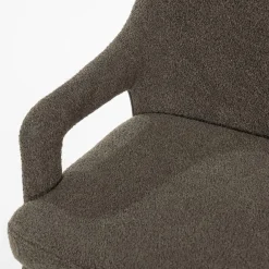 Eetkamerbank Fika Bouclé - kleur Bruin - Loft24.nl