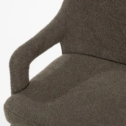 Eetkamerbank Fika Bouclé - kleur Bruin - Loft24.nl