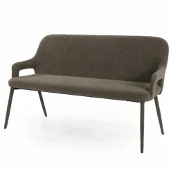 Eetkamerbank Fika Bouclé - kleur Bruin - Loft24.nl