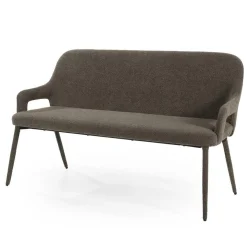 Eetkamerbank Fika Bouclé - kleur Bruin - Loft24.nl